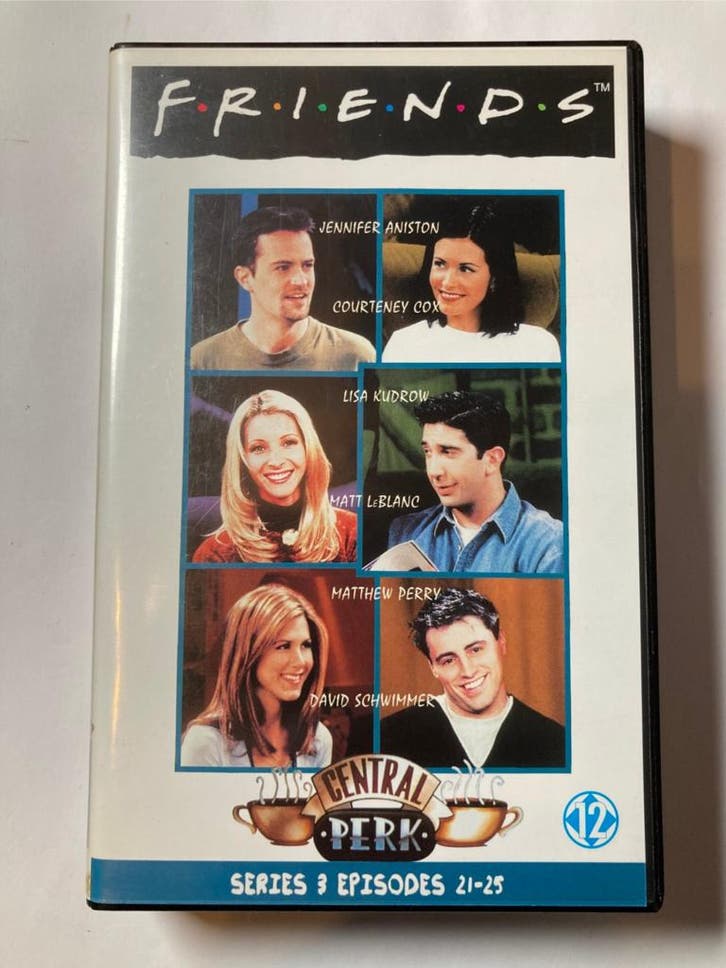 FRIENDS SERIES 3 EPISODES 21 - 25 (VHS), Cd's en Dvd's, VHS | Film, Gebruikt