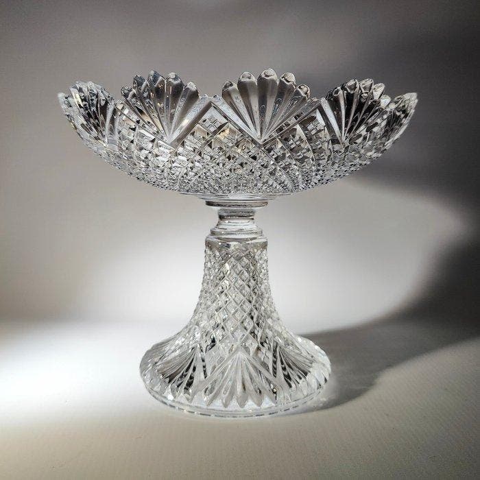 Val Saint Lambert - Schaal - Kristal, Antiek en Kunst, Antiek | Glaswerk en Kristal