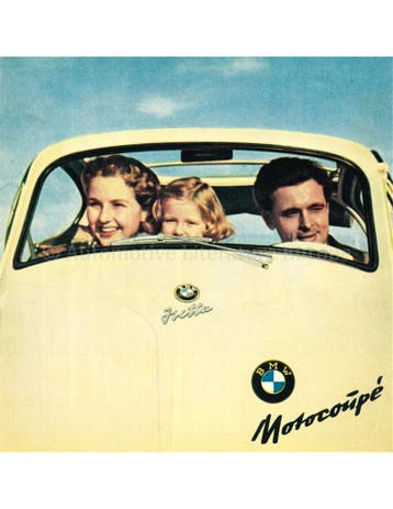 1958 BMW ISETTA BROCHURE ENGELS