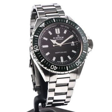 Edox Neptunian - Swiss Made Automatic Watch - 80120-3VM-NIN, Handtassen en Accessoires, Horloges | Heren, Nieuw