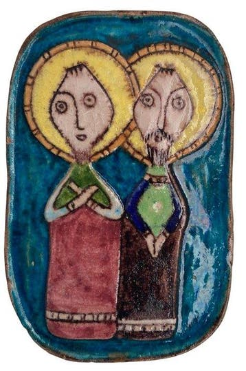 Andrea DArienzo (Vietri, 1911 - 1995) - sculptuur, Jozef en