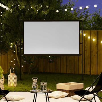 vidaXL Projectiescherm met standaards 84 inch 16:9, Verzenden, Nieuw