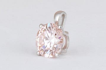 Sans prix de réserve - Pendentif - 14 carats Or blanc -