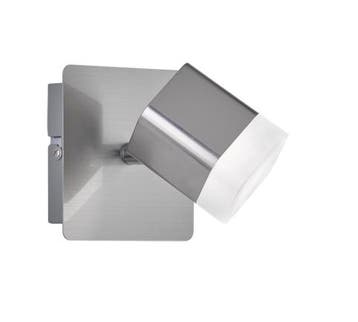 Trio ROUBAIX plafondspot | LED | nikkel mat met wit | 10 x 1, Verzenden