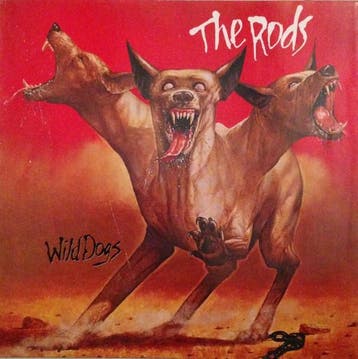 The Rods – Wild Dogs (LP, 1982), Verzenden, Gebruikt