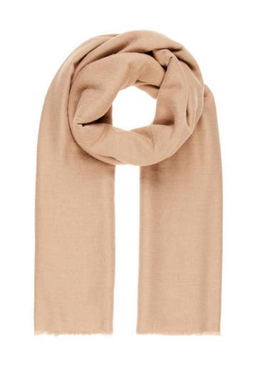VERO MODA sjaal bruin met franje (Sjaals, Mooi & Gezond), Verzenden, Nieuw