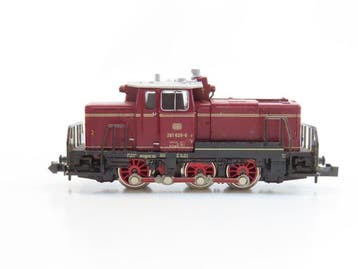 Minitrix N - 12848 - Locomotive diesel (1) - BR 261 - DB, Hobby en Vrije tijd, Nieuw