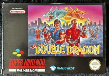 Super Double Dragon Nintendo SNES Boxed PAL, Games en Spelcomputers, Verzenden, Nieuw