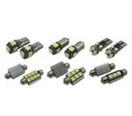 Kit 8 Ampoules Led Pour Volkswagen Vw Scirocco R 3R 09-14, Verzenden
