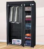 Lendo Online Armoire Pliable 108x44x166 cm Acier Noir