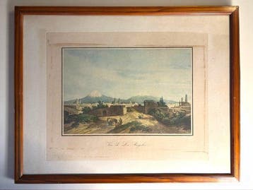 Isidore-Laurent Deroy (1797-1886) - Vue de Los Angeles
