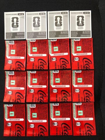 2026 Panini World Cup - European Coca Cola complet set