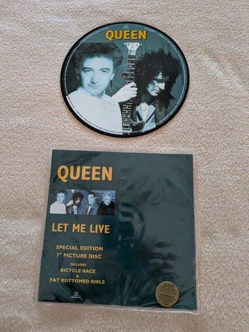 Queen - 5 X Picture Disc LIMITED EDITION Singles - Diverse