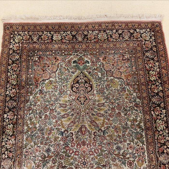 Hereke - Tapijt - 123 cm - 77 cm - Hereke zijden tapijt uit, Huis en Inrichting, Stoffering | Tapijten en Vloerkleden