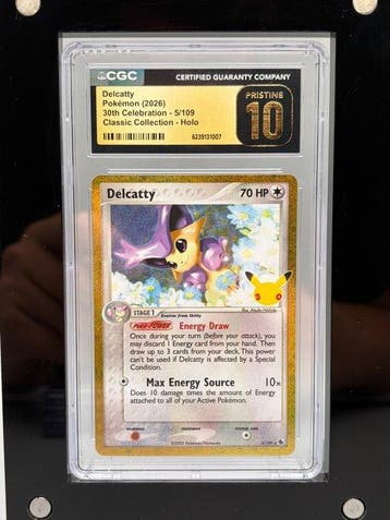 Pokémon - 1 Graded card - Delcatty - 30th Celebration -