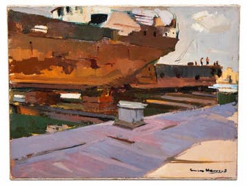Antoni Sala Herrero (1927-2012) - Vista portuaria
