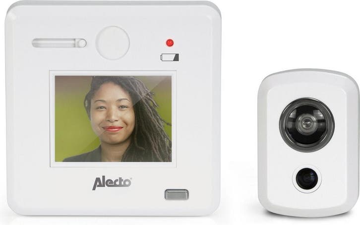 Alecto DC-700 Digitale deurspion met 2.4 scherm - Duidelijk, Audio, Tv en Foto, Videobewaking, Nieuw, Verzenden