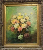 European school (XX) - Delicate garden