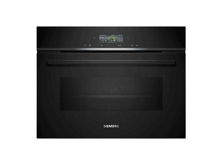 Siemens -  Inbouw Combi Microgolf - Zwart, Elektronische apparatuur, Microgolfovens, Combi-microgolfoven, Nieuw, 45 tot 60 cm