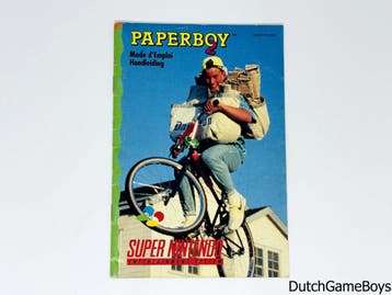 Super Nintendo / SNes - Paperboy 2 - FAH - Manual, Verzenden