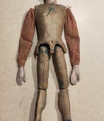 Marionet - Hout, Papier, IJzer - 1910-1920, Antiquités & Art
