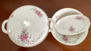 Service de table pour 6 (22) - Porcelaine - Dauher La, Antiek en Kunst