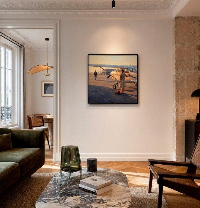 Le Yack - Last Goodbye - Hand-signed, Antiek en Kunst, Kunst | Schilderijen | Modern