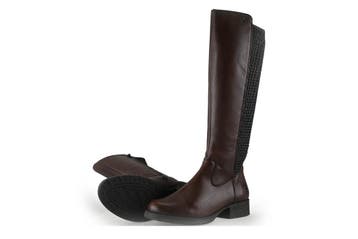 Rieker Laarzen in maat 38 Bruin, Kleding | Dames, Hoge laarzen, Bruin, Verzenden, Zo goed als nieuw