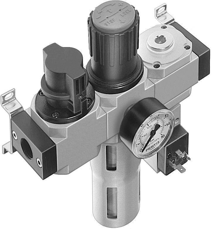 Festo Unité De Conditionnement G1/8 0.5-12bar 700l/min, Doe-het-zelf en Bouw, Ventilatie en Afzuiging, Verzenden