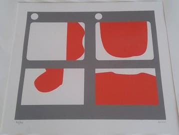 Alberto Burri (1915-1995) - Lettera E