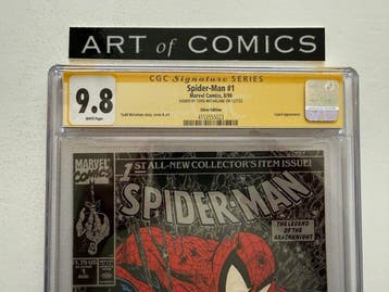 Spider-Man #1 - Silver Edition - Signed by Todd McFarlane -, Boeken, Strips | Comics, Nieuw