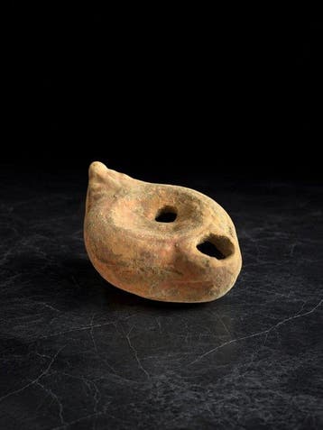 Oud-Romeins, Keizerrijk Terracotta Olielamp 1e–3e eeuw na