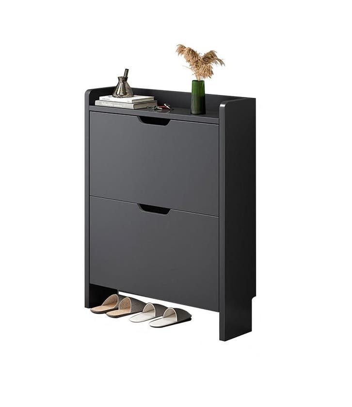 Schoenenkast 47x17x80 cm Zwart, Autos : Divers, Outils de voiture, Envoi