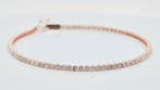 Armband - 18 karaat Roségoud - 3.88ct. tw. Diamant