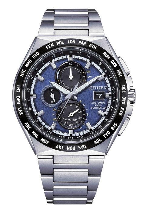 Citizen - Collection AT8 Super Titanio - Radiocontrollato -, Handtassen en Accessoires, Horloges | Heren