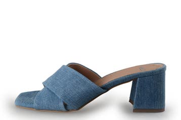 Manfield Muiltjes in maat 38 Blauw, Zo goed als nieuw, Manfield, Verzenden, Blauw