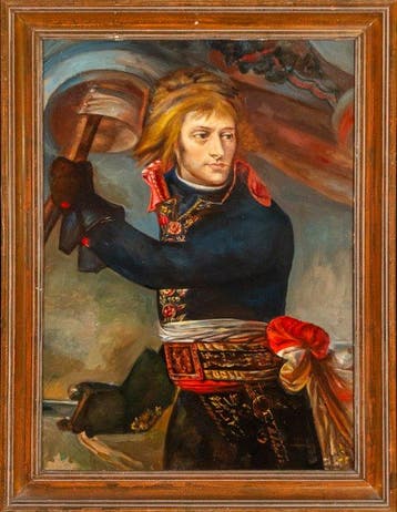 French school (XX) - Napoleon Bonaparte – Large Military, Antiquités & Art