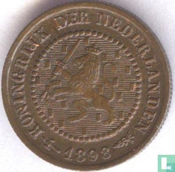 Nederland ½ cent 1898, Verzenden, Overige waardes, Losse munt