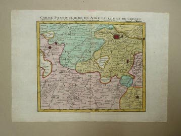 France - Aire; Jan de Lat / Jacob Keizer - Carte, Nieuw