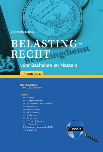 2024/2025 / Belastingrecht voor Bachelors en Masters /, Verzenden, G.A.C. Aarts