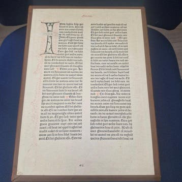 De Delftse Bijbel van 1477 - 1977, Antiek en Kunst