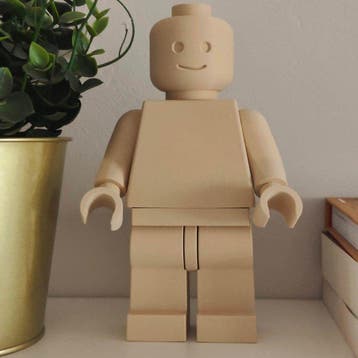 Lego - Big Minifigure - White Oak - Custom item