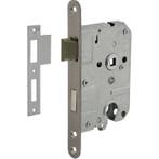 Woningbouw cilinder dag- en nachtslot 55 mm geborsteld rv..., Ophalen of Verzenden, Nieuw, Slot