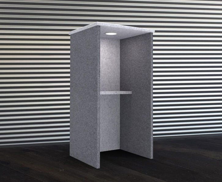 Akoestische Belcel - 225x108x100cm - Inclusief verlichting m, Zakelijke goederen, Kantoor en Winkelinrichting | Kantoormeubilair en Inrichting