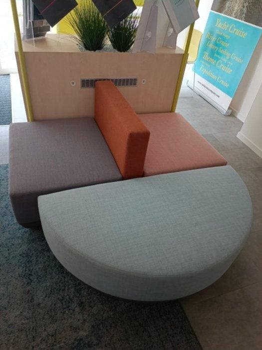 Moroso - Sofa - Modulare Moroso - Textiel, Hout, Antiquités & Art, Art | Objets design