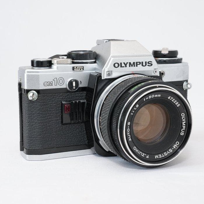 Olympus OM10+ F.Zuiko Auto-S 1,8/50mm | Analoge camera, TV, Hi-fi & Vidéo, Appareils photo analogiques