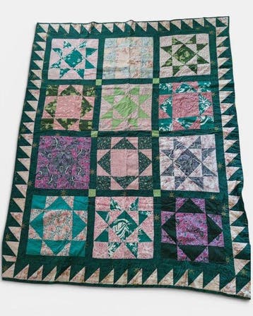 Plaid - 200 cm - 155 cm - Patchwork