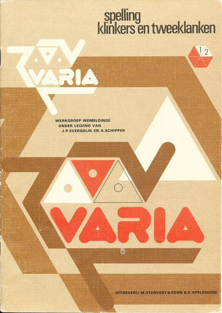 Varia Spelling klinkers en tweeklanken, Livres, Livres scolaires, Envoi