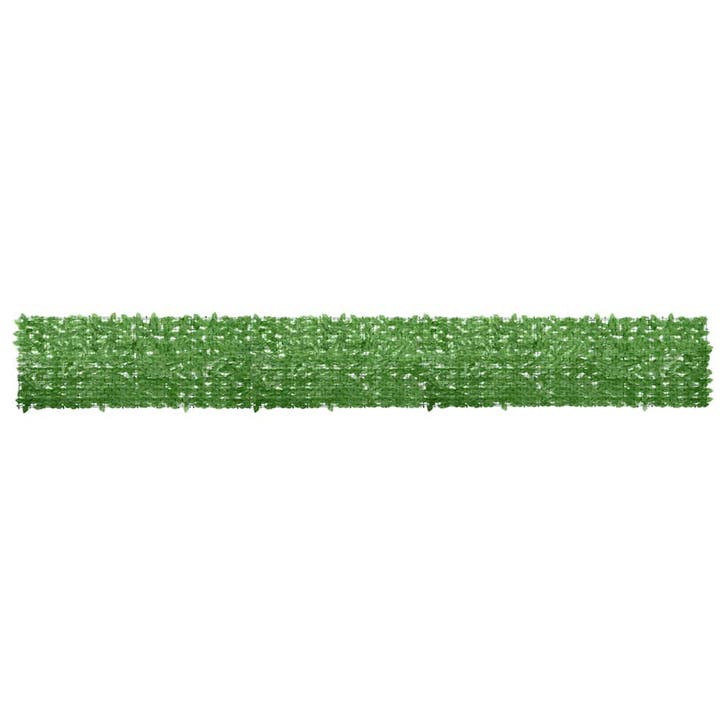 vidaXL Balkonscherm met groene bladeren 600x75 cm, Tuin en Terras, Parasols, Nieuw, Verzenden