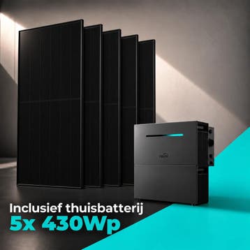 Zonnepanelen Pakket 5x 430, Ophalen of Verzenden, Nieuw